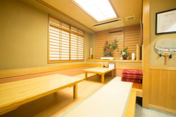 清潔感のある店内